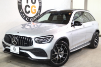 AMG GLC GLC43 4MATIC ﾚｻﾞｰｴｸｽｸﾙｰｼﾌﾞ&ﾚｰﾀﾞｰｾｰﾌﾃｨPKG　後期 1ｵｰﾅｰ 黒本革 ﾍﾞﾝﾁﾚｰﾀｰ ﾊﾟﾉﾗﾏSR ﾍｯﾄﾞｱｯﾌﾟD MBUXﾅﾋﾞTV BT音楽 ﾌﾞﾙﾒｽﾀｰ 360ｶﾒﾗ PTS LEDﾗｲﾄ ﾊﾝｽﾞﾌﾘｰA AMG専用装備&ﾁｭｰﾆﾝｸﾞ 9AT　2年保証