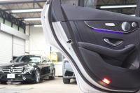 AMG GLC GLC43 4MATIC ﾚｻﾞｰｴｸｽｸﾙｰｼﾌﾞ&ﾚｰﾀﾞｰｾｰﾌﾃｨPKG　後期 1ｵｰﾅｰ 黒本革 ﾍﾞﾝﾁﾚｰﾀｰ ﾊﾟﾉﾗﾏSR ﾍｯﾄﾞｱｯﾌﾟD MBUXﾅﾋﾞTV BT音楽 ﾌﾞﾙﾒｽﾀｰ 360ｶﾒﾗ PTS LEDﾗｲﾄ ﾊﾝｽﾞﾌﾘｰA AMG専用装備&ﾁｭｰﾆﾝｸﾞ 9AT　2年保証