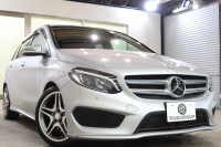 メルセデスベンツ Bクラス B250 4MATIC ｽﾎﾟｰﾂ AMGﾚｻﾞｰｴｸｽｸﾙｰｼﾌﾞ&ﾚｰﾀﾞｰｾｰﾌﾃｨPKG　後期 1ｵｰﾅｰ ｷｰﾚｽｺﾞｰ 黒本革 HDDﾅﾋﾞTV BT音楽 harman/kardon PTS LEDﾗｲﾄ AMGｴｱﾛ&18AW EASY-VARIO PLUS 7AT　2年保証