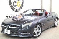 メルセデスベンツ SLクラス SL350 AMGｽﾎﾟｰﾂ&ﾚｰﾀﾞｰｾｰﾌﾃｨPKG　ｷｰﾚｽｺﾞｰ 赤本革 ｴｱｽｶｰﾌ ﾏｼﾞｯｸｽｶｲR HDDﾅﾋﾞTV BT音楽 ﾊﾞｯｸｶﾒﾗ PTS ｷｾﾉﾝ ﾊﾝｽﾞﾌﾘｰA AMGｴｱﾛ&19AW 7AT 希少色ﾃﾉﾗｲﾄｸﾞﾚｰ　2年保証