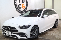 メルセデスベンツ Cクラス C200ｽﾃｰｼｮﾝﾜｺﾞﾝ AVG AMGﾗｲﾝ ﾚｻﾞｰｴｸｽｸﾙｰｼﾌﾞ&ﾍﾞｰｼｯｸ&ﾚｰﾀﾞｰｾｰﾌﾃｨPKG　ISG搭載 ｷｰﾚｽｺﾞｰ 赤/黒本革 ﾊﾟﾉﾗﾏSR ﾍｯﾄﾞｱｯﾌﾟD MBUXﾅﾋﾞTV&ARﾅﾋﾞ ｽﾏﾎ連携 360ｶﾒﾗ PTS LEDﾗｲﾄ 自動Rｹﾞｰﾄ AMGｴｱﾛ&18AW 9AT　2年保証