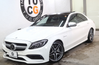 AMG Cクラス C63 ｴｸｽｸﾙｰｼﾌﾞ&ﾚｰﾀﾞｰｾｰﾌﾃｨPKG　ｷｰﾚｽｺﾞｰ 黒本革 ﾊﾟﾉﾗﾏSR HDDﾅﾋﾞTV BT音楽 ﾌﾞﾙﾒｽﾀｰ ﾊﾞｯｸｶﾒﾗ PTS LEDﾗｲﾄ ﾊﾝｽﾞﾌﾘｰA AMG専用装備&ﾁｭｰﾆﾝｸﾞﾀﾞｲﾅﾐｯｸｾﾚｸﾄ　2年保証