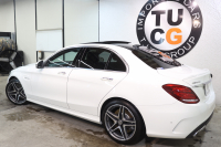 AMG Cクラス C63 ｴｸｽｸﾙｰｼﾌﾞ&ﾚｰﾀﾞｰｾｰﾌﾃｨPKG　ｷｰﾚｽｺﾞｰ 黒本革 ﾊﾟﾉﾗﾏSR HDDﾅﾋﾞTV BT音楽 ﾌﾞﾙﾒｽﾀｰ ﾊﾞｯｸｶﾒﾗ PTS LEDﾗｲﾄ ﾊﾝｽﾞﾌﾘｰA AMG専用装備&ﾁｭｰﾆﾝｸﾞﾀﾞｲﾅﾐｯｸｾﾚｸﾄ　2年保証