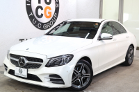 メルセデスベンツ Cクラス C200 4MATIC AVG AMGﾗｲﾝ ﾚｰﾀﾞｰｾｰﾌﾃｨPKG　BSG搭載 後期 ｷｰﾚｽｺﾞｰ 黒革 HDDﾅﾋﾞTV ｽﾏﾎ連携 ﾊﾞｯｸｶﾒﾗ PTS LEDﾗｲﾄ AMGｴｱﾛ&18AW ﾀﾞｲﾅﾐｯｸS ｴｱｻｽ 9AT　2年保証