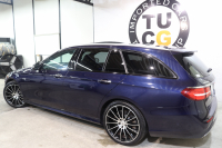 AMG Eクラス E43 4MATIC ｽﾃｰｼｮﾝﾜｺﾞﾝ ｴｸｽｸﾙｰｼﾌﾞ&ﾚｰﾀﾞｰｾｰﾌﾃｨPKG　ｷｰﾚｽｺﾞｰ 黒本革 ﾍﾞﾝﾁﾚｰﾀｰ ﾊﾟﾉﾗﾏSR ﾍｯﾄﾞｱｯﾌﾟD HDDﾅﾋﾞTV ｽﾏﾎ連携 ﾌﾞﾙﾒｽﾀｰ 360ｶﾒﾗ PTS LEDﾗｲﾄ ﾊﾝｽﾞﾌﾘｰA AMG専用装備&ﾁｭｰﾆﾝｸﾞ 9AT 希少色ｶﾊﾞﾝｻｲﾄﾌﾞﾙｰ　2年保証