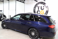 AMG Eクラス E43 4MATIC ｽﾃｰｼｮﾝﾜｺﾞﾝ ｴｸｽｸﾙｰｼﾌﾞ&ﾚｰﾀﾞｰｾｰﾌﾃｨPKG　ｷｰﾚｽｺﾞｰ 黒本革 ﾍﾞﾝﾁﾚｰﾀｰ ﾊﾟﾉﾗﾏSR ﾍｯﾄﾞｱｯﾌﾟD HDDﾅﾋﾞTV ｽﾏﾎ連携 ﾌﾞﾙﾒｽﾀｰ 360ｶﾒﾗ PTS LEDﾗｲﾄ ﾊﾝｽﾞﾌﾘｰA AMG専用装備&ﾁｭｰﾆﾝｸﾞ 9AT 希少色ｶﾊﾞﾝｻｲﾄﾌﾞﾙｰ　2年保証