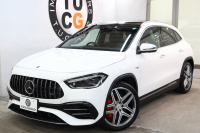 AMG GLA GLA45S 4MATIC+ ｱﾄﾞﾊﾞﾝｽﾄﾞ&ﾚｰﾀﾞｰｾｰﾌﾃｨPKG　現行 ｷｰﾚｽｺﾞｰ 灰/黒本革 ﾊﾟﾉﾗﾏSR ﾍｯﾄﾞｱｯﾌﾟD MBUXﾅﾋﾞTV BT音楽 ﾌﾞﾙﾒｽﾀｰ 360ｶﾒﾗ PTS LEDﾗｲﾄ ﾊﾝｽﾞﾌﾘｰA AMG専用装備&ﾁｭｰﾆﾝｸﾞ 8AT　2年保証