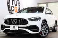 AMG GLA GLA45S 4MATIC+ ｱﾄﾞﾊﾞﾝｽﾄﾞ&ﾚｰﾀﾞｰｾｰﾌﾃｨPKG　現行 ｷｰﾚｽｺﾞｰ 灰/黒本革 ﾊﾟﾉﾗﾏSR ﾍｯﾄﾞｱｯﾌﾟD MBUXﾅﾋﾞTV BT音楽 ﾌﾞﾙﾒｽﾀｰ 360ｶﾒﾗ PTS LEDﾗｲﾄ ﾊﾝｽﾞﾌﾘｰA AMG専用装備&ﾁｭｰﾆﾝｸﾞ 8AT　2年保証