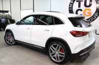 AMG GLA GLA45S 4MATIC+ ｱﾄﾞﾊﾞﾝｽﾄﾞ&ﾚｰﾀﾞｰｾｰﾌﾃｨPKG　現行 ｷｰﾚｽｺﾞｰ 灰/黒本革 ﾊﾟﾉﾗﾏSR ﾍｯﾄﾞｱｯﾌﾟD MBUXﾅﾋﾞTV BT音楽 ﾌﾞﾙﾒｽﾀｰ 360ｶﾒﾗ PTS LEDﾗｲﾄ ﾊﾝｽﾞﾌﾘｰA AMG専用装備&ﾁｭｰﾆﾝｸﾞ 8AT　2年保証