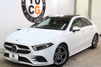 メルセデスベンツ Aクラス A180ｽﾀｲﾙ ｾﾀﾞﾝ AMGﾗｲﾝ AMGﾚｻﾞｰｴｸｽｸﾙｰｼﾌﾞ&ｱﾄﾞﾊﾞﾝｽﾄﾞ&ﾅﾋﾞｹﾞｰｼｮﾝ&ﾚｰﾀﾞｰｾｰﾌﾃｨPKG　ｷｰﾚｽｺﾞｰ 灰/黒本革 ﾊﾟﾉﾗﾏSR ﾍｯﾄﾞｱｯﾌﾟD MBUXﾅﾋﾞTV BT音楽 ｱﾄﾞﾊﾞﾝｽﾄﾞｻｳﾝﾄﾞ 360ｶﾒﾗ PTS LEDﾗｲﾄ AMGｴｱﾛ&18AW 7AT　2年保証
