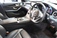 メルセデスベンツ Cクラス C220dｽﾃｰｼｮﾝﾜｺﾞﾝ AVG AMGﾗｲﾝ ﾚｻﾞｰｴｸｽｸﾙｰｼﾌﾞ&ﾚｰﾀﾞｰｾｰﾌﾃｨPKG　後期 ｷｰﾚｽｺﾞｰ 黒本革 ﾍｯﾄﾞｱｯﾌﾟD HDDﾅﾋﾞTV ｽﾏﾎ連携 ﾌﾞﾙﾒｽﾀｰ ﾊﾞｯｸｶﾒﾗ PTS LEDﾗｲﾄ ﾊﾝｽﾞﾌﾘｰA AMGｴｱﾛ&18AW ｴｱｻｽ 9AT 希少色ｶﾊﾞﾝｻｲﾄﾌﾞﾙｰ　2年保証
