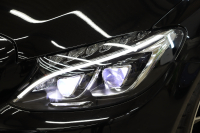 メルセデスベンツ Cクラス C250 ｽﾎﾟｰﾂ ﾚｻﾞｰｴｸｽｸﾙｰｼﾌﾞ&ﾚｰﾀﾞｰｾｰﾌﾃｨPKG　中期 ｷｰﾚｽｺﾞｰ 黒本革 ﾍｯﾄﾞｱｯﾌﾟD HDDﾅﾋﾞTV BT音楽 ﾌﾞﾙﾒｽﾀｰ ﾊﾞｯｸｶﾒﾗ PTS LEDﾗｲﾄ ﾊﾝｽﾞﾌﾘｰA AMGｴｱﾛ&19AW ﾀﾞｲﾅﾐｯｸS 9AT　2年保証