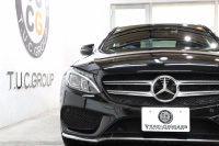 メルセデスベンツ Cクラス C250 ｽﾎﾟｰﾂ ﾚｻﾞｰｴｸｽｸﾙｰｼﾌﾞ&ﾚｰﾀﾞｰｾｰﾌﾃｨPKG　中期 ｷｰﾚｽｺﾞｰ 黒本革 ﾍｯﾄﾞｱｯﾌﾟD HDDﾅﾋﾞTV BT音楽 ﾌﾞﾙﾒｽﾀｰ ﾊﾞｯｸｶﾒﾗ PTS LEDﾗｲﾄ ﾊﾝｽﾞﾌﾘｰA AMGｴｱﾛ&19AW ﾀﾞｲﾅﾐｯｸS 9AT　2年保証