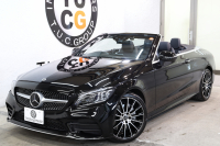 メルセデスベンツ Cクラス C180ｶﾌﾞﾘｵﾚ ｽﾎﾟｰﾂ ﾚｻﾞｰｴｸｽｸﾙｰｼﾌﾞ&ﾚｰﾀﾞｰｾｰﾌﾃｨPKG　後期最終型 1ｵｰﾅｰ ｷｰﾚｽｺﾞｰ 黒本革 ｴｱｽｶｰﾌ ﾍｯﾄﾞｱｯﾌﾟD HDDﾅﾋﾞTV ｽﾏﾎ連携 ﾊﾞｯｸｶﾒﾗ PTS LEDﾗｲﾄ AMGｴｱﾛ&19AW ｴｱｷｬｯﾌﾟ ﾄﾞﾗﾌﾄｽﾄｯﾌﾟ黒幌 ｴｱｻｽ 9AT　2年保証