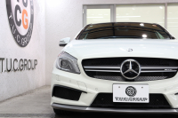 AMG Aクラス A45 4MATIC ﾚｰﾀﾞｰｾｰﾌﾃｨPKG　1ｵｰﾅｰ 黒本革 ﾊﾟﾉﾗﾏSR HDDﾅﾋﾞTV BT音楽 Bｶﾒﾗ PTS DSRC ｷｾﾉﾝﾗｲﾄ ﾚｯﾄﾞｼｰﾄﾍﾞﾙﾄ AMG専用装備&ﾁｭｰﾆﾝｸﾞ 7AT　2年保証