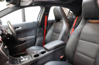AMG Aクラス A45 4MATIC ﾚｰﾀﾞｰｾｰﾌﾃｨPKG　中期 ｷｰﾚｽｺﾞｰ 黒本革 ﾚｯﾄﾞｼｰﾄﾍﾞﾙﾄ ﾊﾟﾉﾗﾏSR HDDﾅﾋﾞTV&ｷｬﾝｾﾗｰ ﾊﾞｯｸｶﾒﾗ PTS ｷｾﾉﾝ AMG専用装備&ﾁｭｰﾆﾝｸﾞ 7AT 希少色ﾕﾆﾊﾞｰｽﾌﾞﾙｰ　2年保証