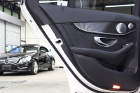 AMG Cクラス C63 ｴｸｽｸﾙｰｼﾌﾞ&ﾚｰﾀﾞｰｾｰﾌﾃｨPKG　ｷｰﾚｽｺﾞｰ 黒本革 ﾊﾟﾉﾗﾏSR ﾍｯﾄﾞｱｯﾌﾟD HDDﾅﾋﾞTV BT音楽 ﾌﾞﾙﾒｽﾀｰ ﾊﾞｯｸｶﾒﾗ PTS LEDﾗｲﾄ ﾊﾝｽﾞﾌﾘｰA AMG専用装備&ﾁｭｰﾆﾝｸﾞﾀﾞｲﾅﾐｯｸｾﾚｸﾄ　2年保証