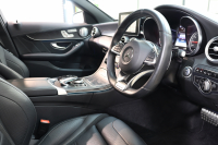 AMG Cクラス C63 ｴｸｽｸﾙｰｼﾌﾞ&ﾚｰﾀﾞｰｾｰﾌﾃｨPKG　ｷｰﾚｽｺﾞｰ 黒本革 ﾊﾟﾉﾗﾏSR ﾍｯﾄﾞｱｯﾌﾟD HDDﾅﾋﾞTV BT音楽 ﾌﾞﾙﾒｽﾀｰ ﾊﾞｯｸｶﾒﾗ PTS LEDﾗｲﾄ ﾊﾝｽﾞﾌﾘｰA AMG専用装備&ﾁｭｰﾆﾝｸﾞﾀﾞｲﾅﾐｯｸｾﾚｸﾄ　2年保証