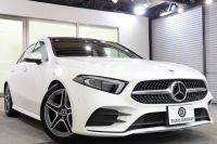メルセデスベンツ Aクラス A180ｽﾀｲﾙ AMGﾗｲﾝ AMGﾚｻﾞｰｴｸｽｸﾙｰｼﾌﾞ&ｱﾄﾞﾊﾞﾝｽﾄﾞ&ﾅﾋﾞｹﾞｰｼｮﾝ&ﾚｰﾀﾞｰｾｰﾌﾃｨPKG　ｷｰﾚｽｺﾞｰ 灰/黒本革 ﾊﾟﾉﾗﾏSR ﾍｯﾄﾞｱｯﾌﾟD MBUXﾅﾋﾞTV BT音楽 ｱﾄﾞﾊﾞﾝｽﾄﾞｻｳﾝﾄﾞ 360ｶﾒﾗ PTS LEDﾗｲﾄ AMGｴｱﾛ&18AW ﾀﾞｲﾅﾐｯｸS　2年保証