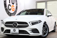 メルセデスベンツ Aクラス A180ｽﾀｲﾙ AMGﾗｲﾝ AMGﾚｻﾞｰｴｸｽｸﾙｰｼﾌﾞ&ｱﾄﾞﾊﾞﾝｽﾄﾞ&ﾅﾋﾞｹﾞｰｼｮﾝ&ﾚｰﾀﾞｰｾｰﾌﾃｨPKG　ｷｰﾚｽｺﾞｰ 灰/黒本革 ﾊﾟﾉﾗﾏSR ﾍｯﾄﾞｱｯﾌﾟD MBUXﾅﾋﾞTV BT音楽 ｱﾄﾞﾊﾞﾝｽﾄﾞｻｳﾝﾄﾞ 360ｶﾒﾗ PTS LEDﾗｲﾄ AMGｴｱﾛ&18AW ﾀﾞｲﾅﾐｯｸS　2年保証