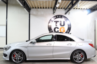 AMG CLAクラス CLA45 4MATIC ﾚｰﾀﾞｰｾｰﾌﾃｨPKG　中期 ｷｰﾚｽｺﾞｰ 黒本革 ﾊﾟﾉﾗﾏSR HDDﾅﾋﾞTV BT音楽 ﾊﾞｯｸｶﾒﾗ PTS ｷｾﾉﾝﾗｲﾄ AMG専用装備&ﾁｭｰﾆﾝｸﾞ 7AT　2年保証