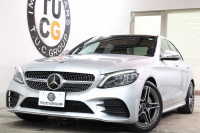 メルセデスベンツ Cクラス C220d AVG AMGﾗｲﾝ ﾚｻﾞｰｴｸｽｸﾙｰｼﾌﾞ&ﾚｰﾀﾞｰｾｰﾌﾃｨPKG　後期 ｷｰﾚｽｺﾞｰ 黒本革 ﾊﾟﾉﾗﾏSR ﾍｯﾄﾞｱｯﾌﾟD HDDﾅﾋﾞTV ｽﾏﾎ連携 ﾌﾞﾙﾒｽﾀｰ ﾊﾞｯｸｶﾒﾗ PTS LEDﾗｲﾄ ﾊﾝｽﾞﾌﾘｰA AMGｴｱﾛ&18AW ｴｱｻｽ 9AT　2年保証
