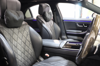 メルセデスベンツ Sクラス S500 4MATIC AMGﾗｲﾝ ﾚｻﾞｰｴｸｽｸﾙｰｼﾌﾞ&ﾍﾞｰｼｯｸ&ﾚｰﾀﾞｰｾｰﾌﾃｨPKG　ISG搭載 1ｵｰﾅｰ ｷｰﾚｽｺﾞｰ 黒本革 ﾍﾞﾝﾁﾚｰﾀｰ ﾊﾟﾉﾗﾏSR ﾍｯﾄﾞｱｯﾌﾟD MBUXﾅﾋﾞTV ｽﾏﾎ連携 ﾌﾞﾙﾒｽﾀｰ 360ｶﾒﾗ PTS LEDﾗｲﾄ ﾊﾝｽﾞﾌﾘｰA AMGｴｱﾛ&20AW 9AT　2年保証