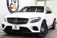 AMG GLCクーペ GLC43 4MATIC ｸｰﾍﾟ ﾚｻﾞｰｴｸｽｸﾙｰｼﾌﾞ&ﾅｲﾄ&ﾚｰﾀﾞｰｾｰﾌﾃｨPKG　ｷｰﾚｽｺﾞｰ 黒本革 全席ｼｰﾄﾋｰﾀｰ ｻﾝﾙｰﾌ ﾍｯﾄﾞｱｯﾌﾟD 純正HDDﾅﾋﾞTV BT音楽 ﾌﾞﾙﾒｽﾀｰ 360ｶﾒﾗ ﾊﾝｽﾞﾌﾘｰA AMGｴｱﾛ&20AW AMGﾄﾗﾝｸｽﾎﾟｲﾗｰ AMG専用装備&ﾁｭｰﾆﾝｸﾞ 9AT　2年保証