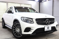 AMG GLCクーペ GLC43 4MATIC ｸｰﾍﾟ ﾚｻﾞｰｴｸｽｸﾙｰｼﾌﾞ&ﾅｲﾄ&ﾚｰﾀﾞｰｾｰﾌﾃｨPKG　ｷｰﾚｽｺﾞｰ 黒本革 全席ｼｰﾄﾋｰﾀｰ ｻﾝﾙｰﾌ ﾍｯﾄﾞｱｯﾌﾟD 純正HDDﾅﾋﾞTV BT音楽 ﾌﾞﾙﾒｽﾀｰ 360ｶﾒﾗ ﾊﾝｽﾞﾌﾘｰA AMGｴｱﾛ&20AW AMGﾄﾗﾝｸｽﾎﾟｲﾗｰ AMG専用装備&ﾁｭｰﾆﾝｸﾞ 9AT　2年保証