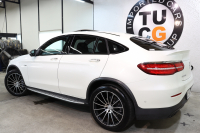 AMG GLCクーペ GLC43 4MATIC ｸｰﾍﾟ ﾚｻﾞｰｴｸｽｸﾙｰｼﾌﾞ&ﾅｲﾄ&ﾚｰﾀﾞｰｾｰﾌﾃｨPKG　ｷｰﾚｽｺﾞｰ 赤/黒本革 全席ｼｰﾄﾋｰﾀｰ ｻﾝﾙｰﾌ ﾍｯﾄﾞｱｯﾌﾟD 純正HDDﾅﾋﾞTV BT音楽 ﾌﾞﾙﾒｽﾀｰ 360ｶﾒﾗ LEDﾗｲﾄ ﾊﾝｽﾞﾌﾘｰA AMG専用装備&ﾁｭｰﾆﾝｸﾞ 9AT　2年保証