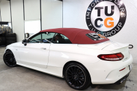 AMG Cクラス C43 4MATIC ｶﾌﾞﾘｵﾚ ﾚｰﾀﾞｰｾｰﾌﾃｨPKG　後期 赤本革 ｴｱｽｶｰﾌ ﾍｯﾄﾞｱｯﾌﾟD HDDﾅﾋﾞTV ｽﾏﾎ連携 ﾌﾞﾙﾒｽﾀｰ ﾊﾞｯｸｶﾒﾗ PTS LEDﾗｲﾄ AMG専用装備&ﾁｭｰﾆﾝｸﾞﾀﾞｲﾅﾐｯｸｾﾚｸﾄ ﾊﾟﾅﾒﾘｶｰﾅｸﾞﾘﾙ 赤幌 9AT　2年保証