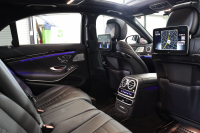 メルセデスベンツ Sクラス S560ﾛﾝｸﾞ AMGﾗｲﾝ ｼｮｰﾌｧｰ＆ﾚｰﾀﾞｰｾｰﾌﾃｨPKG　後期 ｷｰﾚｽｺﾞｰ 黒本革 ﾍﾞﾝﾁﾚｰﾀｰ ﾊﾟﾉﾗﾏSR HUD HDDﾅﾋﾞTV ｽﾏﾎ連携 ﾌﾞﾙﾒｽﾀｰ 360ｶﾒﾗ PTS LEDﾗｲﾄ ﾊﾝｽﾞﾌﾘｰA AMGｴｱﾛ&20AW ﾘｱﾓﾆﾀｰ×2 ｴｱｻｽ 9AT 希少色ｾﾚﾅｲﾄｸﾞﾚｰ　2年保証