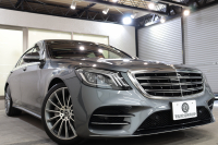 メルセデスベンツ Sクラス S560ﾛﾝｸﾞ AMGﾗｲﾝ ｼｮｰﾌｧｰ＆ﾚｰﾀﾞｰｾｰﾌﾃｨPKG　後期 ｷｰﾚｽｺﾞｰ 黒本革 ﾍﾞﾝﾁﾚｰﾀｰ ﾊﾟﾉﾗﾏSR HUD HDDﾅﾋﾞTV ｽﾏﾎ連携 ﾌﾞﾙﾒｽﾀｰ 360ｶﾒﾗ PTS LEDﾗｲﾄ ﾊﾝｽﾞﾌﾘｰA AMGｴｱﾛ&20AW ﾘｱﾓﾆﾀｰ×2 ｴｱｻｽ 9AT 希少色ｾﾚﾅｲﾄｸﾞﾚｰ　2年保証