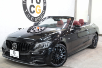 AMG Cクラス C43 4MATIC ｶﾌﾞﾘｵﾚ ﾚｰﾀﾞｰｾｰﾌﾃｨPKG　後期 赤本革 ｴｱｽｶｰﾌ ﾍｯﾄﾞｱｯﾌﾟD HDDﾅﾋﾞTV ｽﾏﾎ連携 ﾌﾞﾙﾒｽﾀｰ ﾊﾞｯｸｶﾒﾗ PTS LEDﾗｲﾄ AMG専用装備&ﾁｭｰﾆﾝｸﾞﾀﾞｲﾅﾐｯｸｾﾚｸﾄ ﾊﾟﾅﾒﾘｶｰﾅｸﾞﾘﾙ 赤幌 9AT　2年保証