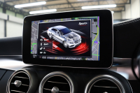 AMG Cクラス C63 ｴｸｽｸﾙｰｼﾌﾞ&ﾚｰﾀﾞｰｾｰﾌﾃｨPKG　ｷｰﾚｽｺﾞｰ 黒本革 ﾊﾟﾉﾗﾏSR ﾍｯﾄﾞｱｯﾌﾟD HDDﾅﾋﾞTV BT音楽 ﾌﾞﾙﾒｽﾀｰ ﾊﾞｯｸｶﾒﾗ PTS LEDﾗｲﾄ ﾊﾝｽﾞﾌﾘｰA AMG専用装備&ﾁｭｰﾆﾝｸﾞﾀﾞｲﾅﾐｯｸｾﾚｸﾄ　2年保証