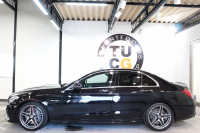 AMG Cクラス C63 ｴｸｽｸﾙｰｼﾌﾞ&ﾚｰﾀﾞｰｾｰﾌﾃｨPKG　ｷｰﾚｽｺﾞｰ 黒本革 ﾊﾟﾉﾗﾏSR ﾍｯﾄﾞｱｯﾌﾟD HDDﾅﾋﾞTV BT音楽 ﾌﾞﾙﾒｽﾀｰ ﾊﾞｯｸｶﾒﾗ PTS LEDﾗｲﾄ ﾊﾝｽﾞﾌﾘｰA AMG専用装備&ﾁｭｰﾆﾝｸﾞﾀﾞｲﾅﾐｯｸｾﾚｸﾄ　2年保証