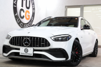 AMG Cクラス C43 4MATIC ｽﾃｰｼｮﾝﾜｺﾞﾝ AMGﾅｲﾄ&ﾚｰﾀﾞｰｾｰﾌﾃｨPKG　BSG搭載 ｷｰﾚｽｺﾞｰ 黒本革 ﾍﾞﾝﾁﾚｰﾀｰ ﾊﾟﾉﾗﾏSR ﾍｯﾄﾞｱｯﾌﾟD MBUXﾅﾋﾞTV&ARﾅﾋﾞ ｽﾏﾎ連携 ﾌﾞﾙﾒｽﾀｰ 360ｶﾒﾗ PTS LEDﾗｲﾄ 自動Rｹﾞｰﾄ AMG専用装備&ﾁｭｰﾆﾝｸﾞ 9AT ﾘｱｱｸｽﾙｽﾃｱ　2年保証