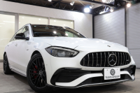 AMG Cクラス C43 4MATIC ｽﾃｰｼｮﾝﾜｺﾞﾝ AMGﾅｲﾄ&ﾚｰﾀﾞｰｾｰﾌﾃｨPKG　BSG搭載 ｷｰﾚｽｺﾞｰ 黒本革 ﾍﾞﾝﾁﾚｰﾀｰ ﾊﾟﾉﾗﾏSR ﾍｯﾄﾞｱｯﾌﾟD MBUXﾅﾋﾞTV&ARﾅﾋﾞ ｽﾏﾎ連携 ﾌﾞﾙﾒｽﾀｰ 360ｶﾒﾗ PTS LEDﾗｲﾄ 自動Rｹﾞｰﾄ AMG専用装備&ﾁｭｰﾆﾝｸﾞ 9AT ﾘｱｱｸｽﾙｽﾃｱ　2年保証