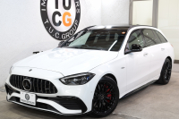 AMG Cクラス C43 4MATIC ｽﾃｰｼｮﾝﾜｺﾞﾝ AMGﾅｲﾄ&ﾚｰﾀﾞｰｾｰﾌﾃｨPKG　BSG搭載 ｷｰﾚｽｺﾞｰ 黒本革 ﾍﾞﾝﾁﾚｰﾀｰ ﾊﾟﾉﾗﾏSR ﾍｯﾄﾞｱｯﾌﾟD MBUXﾅﾋﾞTV&ARﾅﾋﾞ ｽﾏﾎ連携 ﾌﾞﾙﾒｽﾀｰ 360ｶﾒﾗ PTS LEDﾗｲﾄ 自動Rｹﾞｰﾄ AMG専用装備&ﾁｭｰﾆﾝｸﾞ 9AT ﾘｱｱｸｽﾙｽﾃｱ　2年保証