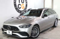 AMG Cクラス C43 4MATIC ｽﾃｰｼｮﾝﾜｺﾞﾝ AMGﾅｲﾄ&ﾚｰﾀﾞｰｾｰﾌﾃｨPKG　BSG搭載 黒本革 ﾍﾞﾝﾁﾚｰﾀｰ ﾊﾟﾉﾗﾏSR HUD MBUXﾅﾋﾞTV&ARﾅﾋﾞ ｽﾏﾎ連携 ﾌﾞﾙﾒｽﾀｰ 360ｶﾒﾗ PTS LEDﾗｲﾄ 自動Rｹﾞｰﾄ AMG専用装備&ﾁｭｰﾆﾝｸﾞﾘｱｱｸｽﾙｽﾃｱ 9AT 希少色ﾓﾊｰﾍﾞｼﾙﾊﾞｰ　2年保証