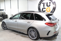 AMG Cクラス C43 4MATIC ｽﾃｰｼｮﾝﾜｺﾞﾝ AMGﾅｲﾄ&ﾚｰﾀﾞｰｾｰﾌﾃｨPKG　BSG搭載 黒本革 ﾍﾞﾝﾁﾚｰﾀｰ ﾊﾟﾉﾗﾏSR HUD MBUXﾅﾋﾞTV&ARﾅﾋﾞ ｽﾏﾎ連携 ﾌﾞﾙﾒｽﾀｰ 360ｶﾒﾗ PTS LEDﾗｲﾄ 自動Rｹﾞｰﾄ AMG専用装備&ﾁｭｰﾆﾝｸﾞﾘｱｱｸｽﾙｽﾃｱ 9AT 希少色ﾓﾊｰﾍﾞｼﾙﾊﾞｰ　2年保証