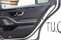 メルセデスベンツ Sクラス S500ﾛﾝｸﾞ 4MATIC AMGﾗｲﾝ&ﾚｰﾀﾞｰｾｰﾌﾃｨPKG　ISG搭載 1ｵｰﾅｰ ｷｰﾚｽｺﾞｰ 黒本革 ﾍﾞﾝﾁﾚｰﾀｰ ﾊﾟﾉﾗﾏSR HUD MBUXﾅﾋﾞTV ｽﾏﾎ連携 ﾌﾞﾙﾒｽﾀｰ 360ｶﾒﾗ PTS LEDﾗｲﾄ ﾊﾝｽﾞﾌﾘｰA AMGｴｱﾛ&20AW ｴｱｻｽ ﾘｱｱｸｽﾙ 9AT　2年保証