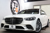 メルセデスベンツ Sクラス S500ﾛﾝｸﾞ 4MATIC AMGﾗｲﾝ&ﾚｰﾀﾞｰｾｰﾌﾃｨPKG　ISG搭載 1ｵｰﾅｰ ｷｰﾚｽｺﾞｰ 黒本革 ﾍﾞﾝﾁﾚｰﾀｰ ﾊﾟﾉﾗﾏSR HUD MBUXﾅﾋﾞTV ｽﾏﾎ連携 ﾌﾞﾙﾒｽﾀｰ 360ｶﾒﾗ PTS LEDﾗｲﾄ ﾊﾝｽﾞﾌﾘｰA AMGｴｱﾛ&20AW ｴｱｻｽ ﾘｱｱｸｽﾙ 9AT　2年保証