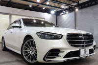 メルセデスベンツ Sクラス S500ﾛﾝｸﾞ 4MATIC AMGﾗｲﾝ&ﾚｰﾀﾞｰｾｰﾌﾃｨPKG　ISG搭載 1ｵｰﾅｰ ｷｰﾚｽｺﾞｰ 黒本革 ﾍﾞﾝﾁﾚｰﾀｰ ﾊﾟﾉﾗﾏSR HUD MBUXﾅﾋﾞTV ｽﾏﾎ連携 ﾌﾞﾙﾒｽﾀｰ 360ｶﾒﾗ PTS LEDﾗｲﾄ ﾊﾝｽﾞﾌﾘｰA AMGｴｱﾛ&20AW ｴｱｻｽ ﾘｱｱｸｽﾙ 9AT　2年保証
