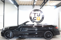 AMG Cクラス C43 4MATIC ｶﾌﾞﾘｵﾚ ﾚｰﾀﾞｰｾｰﾌﾃｨPKG　後期 1ｵｰﾅｰ ｷｰﾚｽｺﾞｰ 白本革 ｴｱｽｶｰﾌ HUD HDDﾅﾋﾞTV ｽﾏﾎ連携 ﾌﾞﾙﾒｽﾀｰ Bｶﾒﾗ PTS LEDﾗｲﾄ AMG専用装備&ﾁｭｰﾆﾝｸﾞ ﾀﾞｲﾅﾐｯｸS 9AT　2年保証