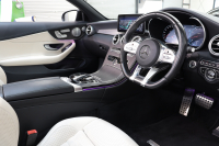 AMG Cクラス C43 4MATIC ｶﾌﾞﾘｵﾚ ﾚｰﾀﾞｰｾｰﾌﾃｨPKG　後期 1ｵｰﾅｰ ｷｰﾚｽｺﾞｰ 白本革 ｴｱｽｶｰﾌ HUD HDDﾅﾋﾞTV ｽﾏﾎ連携 ﾌﾞﾙﾒｽﾀｰ Bｶﾒﾗ PTS LEDﾗｲﾄ AMG専用装備&ﾁｭｰﾆﾝｸﾞ ﾀﾞｲﾅﾐｯｸS 9AT　2年保証