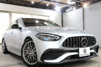 AMG Cクラス C43 ｽﾃｰｼｮﾝﾜｺﾞﾝ 4MATIC AMGﾅｲﾄ&ﾚｰﾀﾞｰｾｰﾌﾃｨPKG　BSG搭載 ｷｰﾚｽｺﾞｰ 茶/黒本革 ﾍﾞﾝﾁﾚｰﾀｰ ﾊﾟﾉﾗﾏSR ﾍｯﾄﾞｱｯﾌﾟD MBUXﾅﾋﾞTV ｽﾏﾎ連携 ﾌﾞﾙﾒｽﾀｰ 360ｶﾒﾗ PTS LEDﾗｲﾄ 自動ﾄﾗﾝｸ AMG専用装備&ﾁｭｰﾆﾝｸﾞ 9AT ﾘｱｱｸｽﾙｽﾃｱ　2年保証