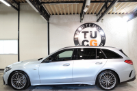 AMG Cクラス C43 ｽﾃｰｼｮﾝﾜｺﾞﾝ 4MATIC AMGﾅｲﾄ&ﾚｰﾀﾞｰｾｰﾌﾃｨPKG　BSG搭載 ｷｰﾚｽｺﾞｰ 茶/黒本革 ﾍﾞﾝﾁﾚｰﾀｰ ﾊﾟﾉﾗﾏSR ﾍｯﾄﾞｱｯﾌﾟD MBUXﾅﾋﾞTV ｽﾏﾎ連携 ﾌﾞﾙﾒｽﾀｰ 360ｶﾒﾗ PTS LEDﾗｲﾄ 自動ﾄﾗﾝｸ AMG専用装備&ﾁｭｰﾆﾝｸﾞ 9AT ﾘｱｱｸｽﾙｽﾃｱ　2年保証