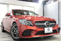 メルセデスベンツ Cクラス C200 ﾛｰﾚｳｽｴﾃﾞｨｼｮﾝ ｽﾎﾟｰﾂﾌﾟﾗｽ&ﾚｰﾀﾞｰｾｰﾌﾃｨPKG　特別仕様車 BSG搭載 後期 ｷｰﾚｽｺﾞｰ 黒革 ｼｰﾄﾋｰﾀｰ ﾍｯﾄﾞｱｯﾌﾟD HDDﾅﾋﾞTV ｽﾏﾎ連携 Bｶﾒﾗ PTS LEDﾗｲﾄ ﾊﾝｽﾞﾌﾘｰA AMGｴｱﾛ&18AW ｴｱｻｽ 9AT 希少色ﾋﾔｼﾝｽﾚｯﾄﾞ　2年保証
