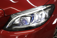 メルセデスベンツ Cクラス C200 ﾛｰﾚｳｽｴﾃﾞｨｼｮﾝ ｽﾎﾟｰﾂﾌﾟﾗｽ&ﾚｰﾀﾞｰｾｰﾌﾃｨPKG　特別仕様車 BSG搭載 後期 ｷｰﾚｽｺﾞｰ 黒革 ｼｰﾄﾋｰﾀｰ ﾍｯﾄﾞｱｯﾌﾟD HDDﾅﾋﾞTV ｽﾏﾎ連携 Bｶﾒﾗ PTS LEDﾗｲﾄ ﾊﾝｽﾞﾌﾘｰA AMGｴｱﾛ&18AW ｴｱｻｽ 9AT 希少色ﾋﾔｼﾝｽﾚｯﾄﾞ　2年保証
